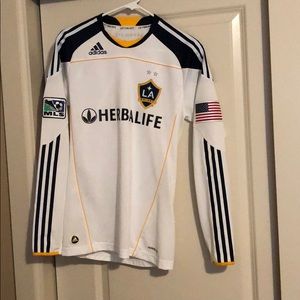 Adidas authentic L.A. Galaxy home Player Jersey